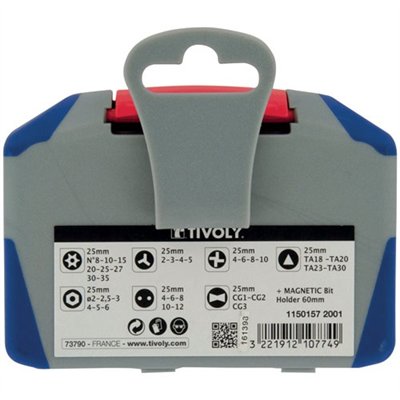 TIVOLY - Coffret 35 pièces securité séries