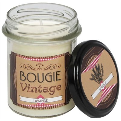 ODYSSEE DES SENS - Bougie 150 g Lavande - Vintage