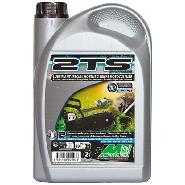 POWER - Huile 2 temps de synthése hp 2 litres