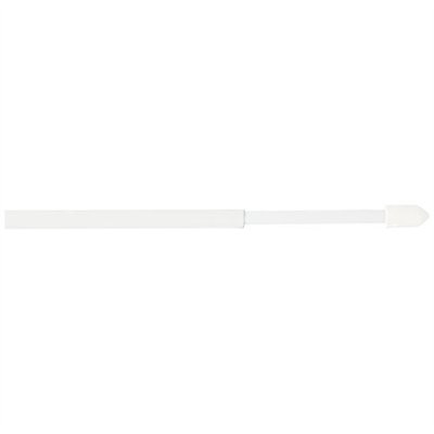 MOBOIS - 2 tringles rondes extensibles 30/50cm 4 pitons blanc