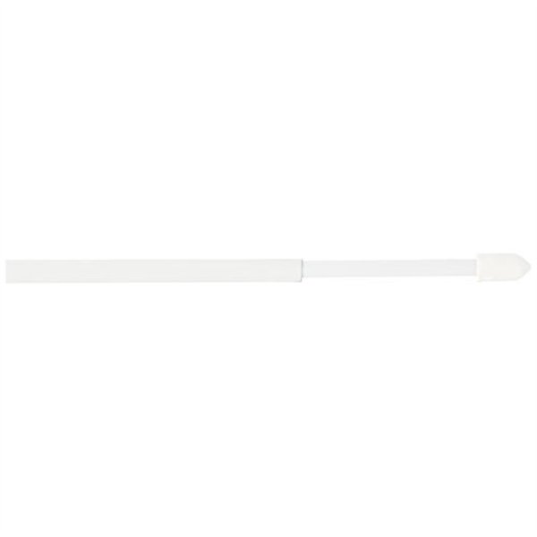 MOBOIS - 2 tringles rondes extensibles 30/50cm 4 pitons blanc