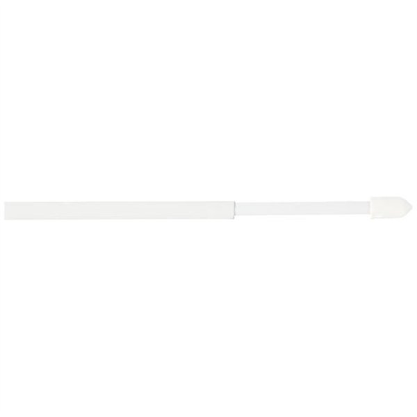 MOBOIS - 2 tringles rondes extensibles 50/80cm 4 pitons blanc