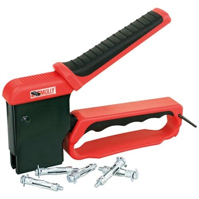 MOLLY - Kit pince + 40 chevilles molly + vis