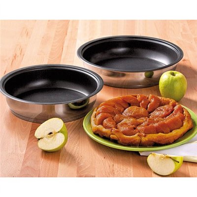 BAUMALU - Moule tarte tatin inox diamètre 24cm