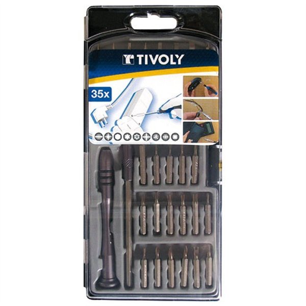 TIVOLY - Embouts précision coffret 35p.