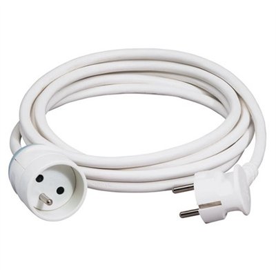 LEGRAND - Rallonge 3 mètres 2p+t blanc sc