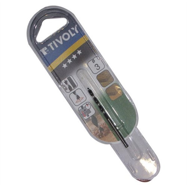 TIVOLY - Foret bois 3 ptes gradué slr d. 3 blister