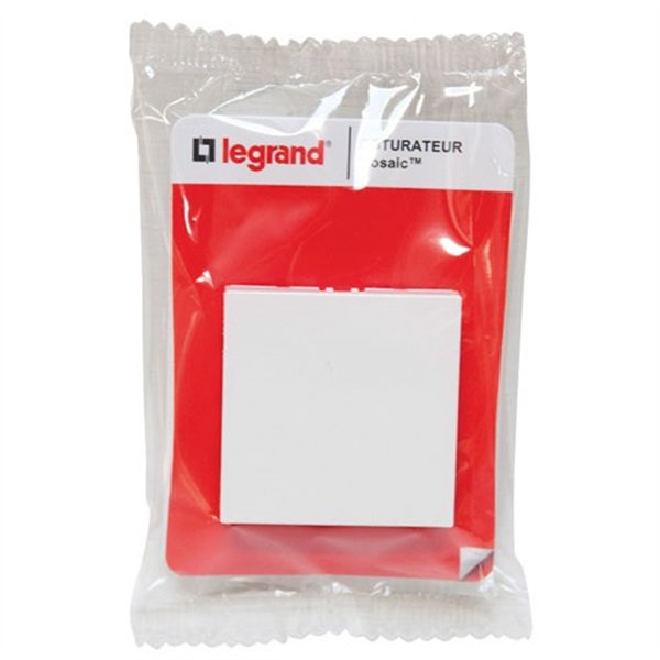 LEGRAND - Mosaic obturateur 2 modules en sachet