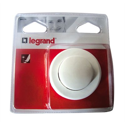 LEGRAND - Interrupteur lampe au pied 2a rond blanc s/c
