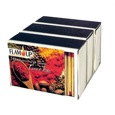 FLAM UP - Allumettes cuisine tripack (3x240) 302