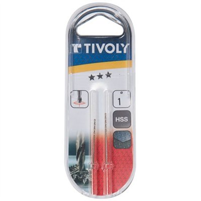 TIVOLY - Foret métaux TX d.8.0 mm blister