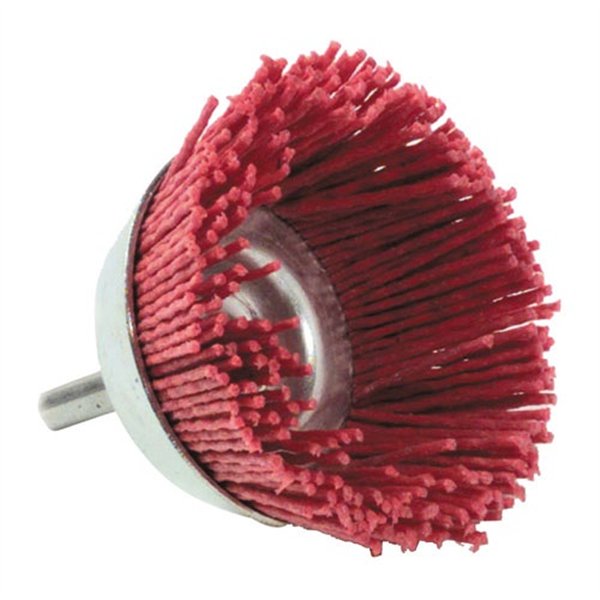 TIVOLY - Brosse coupe 65mm nylon sur tige t6 g.80 blister