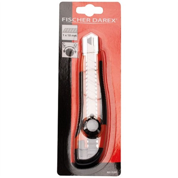 FISCHER DAREX - Cutter 18mm corps bi-matière   sc
