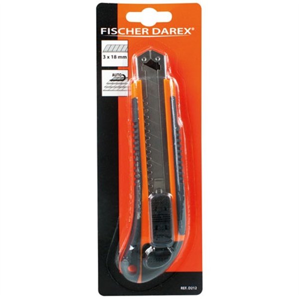 FISCHER DAREX - Cutter 18mm 6 lames blister