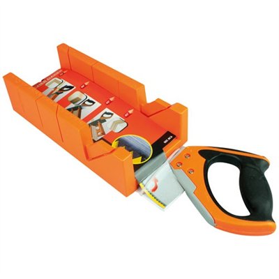 FISCHER DAREX - Scie à dos + boîte à coupe