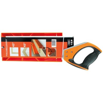 FISCHER DAREX - Scie à dos + boîte à coupe