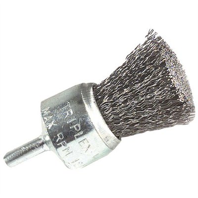 TIVOLY - Brosse métal pinceau sur tige t6 vrac