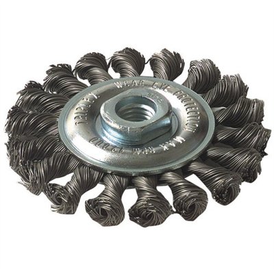 TIVOLY - Brosse circulaire M14  95mm torsadée blister