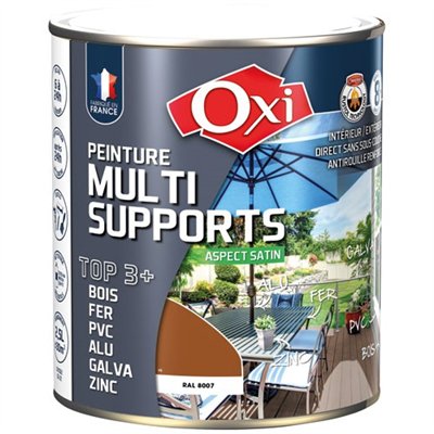 OXI - PEINT.TOP 3 BOIS FER PVC 2.5L ARMAGNAC