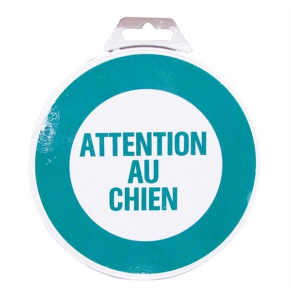 NOVAP - Disque ATTENTION AN CHIEN d.300mm