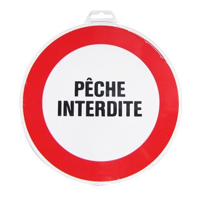 NOVAP - Disque PECHE INTERDITE d.300mm