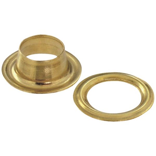 VYNEX - Oeillet de bâche laiton d.12 blister