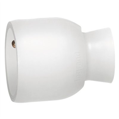 LEGRAND - Fiche femelle 2p+t sortie droite blanc sc
