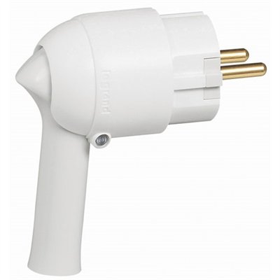 LEGRAND - Fiche mâle 2p+t à extracteur blanc vrac
