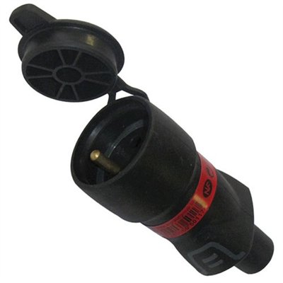 LEGRAND - Fiche femelle 2p+t caoutchouc à bouchon vrac