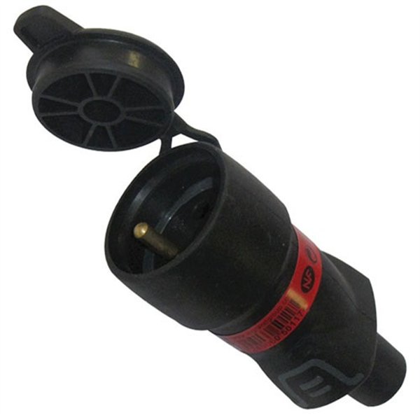 LEGRAND - Fiche femelle 2p+t caoutchouc à bouchon vrac