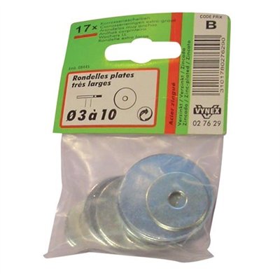 VYNEX - Rondelle plate lg3-4-5-6-8-10
