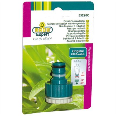 RACO EXPERT - Nez robinet autom.15x21-20x27 abs sc 55220c