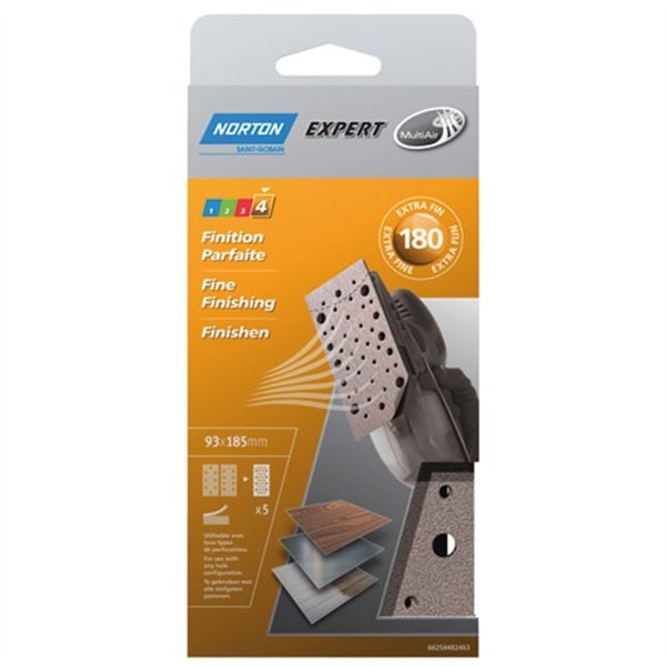 NORTON - Garniture multi air 93x185 g.180 expert