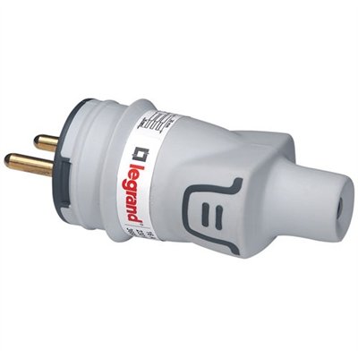LEGRAND - Fiche mâle 2p+t IP44 gris vrac