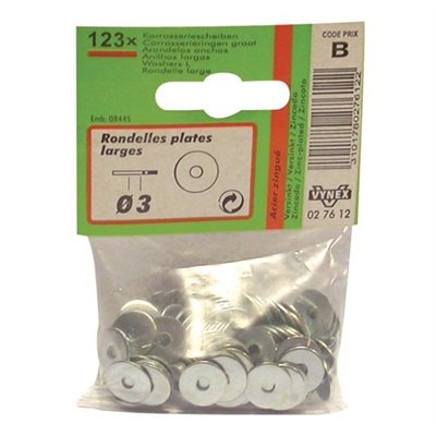 VYNEX - Rondelle plate large az.d. 3 cp:2