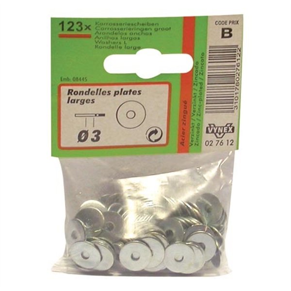 VYNEX - Rondelle plate large az.d. 3 cp:2