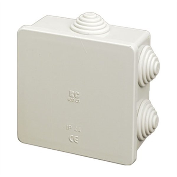 ELECTRALINE - Boîte de dérivation carrée 80x80mm p.40mm vrac