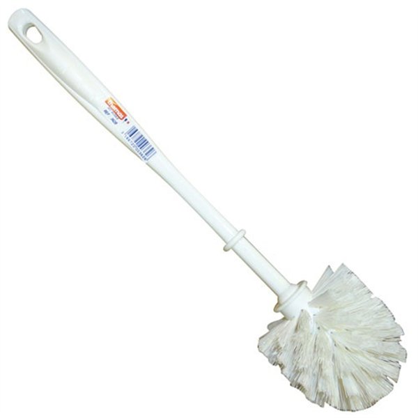 THOMAS - Brosse wc boule blanche polypropylène ondulé