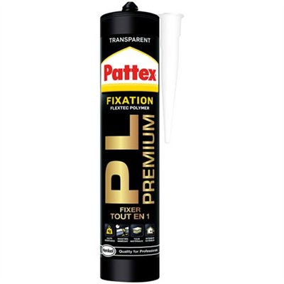 PATTEX - Pattex PL colle premium cartouche 290g crystal