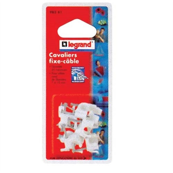 LEGRAND - Cavalier blanc câble d.5 x20 sc