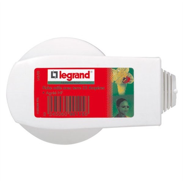 LEGRAND - Fiche mâle 2p+t 32A blanc 7360w vrac