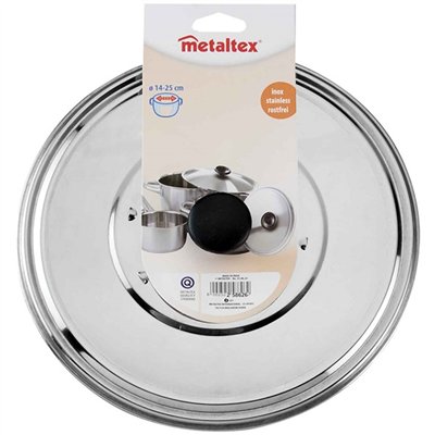 METALTEX - Couvercle anti gras inox d12a25