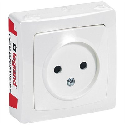 LEGRAND - Asl prise 2P blanc