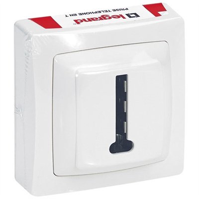 LEGRAND - Asl prise téléphone blanc saillie