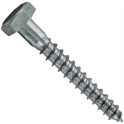 VYNEX - Tirefond azi 10x80mm  x20 en boîte