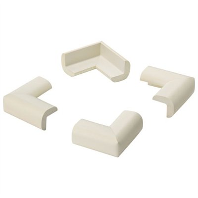 INOFIX - Protection de coin adhésive blanc par 4 en blister