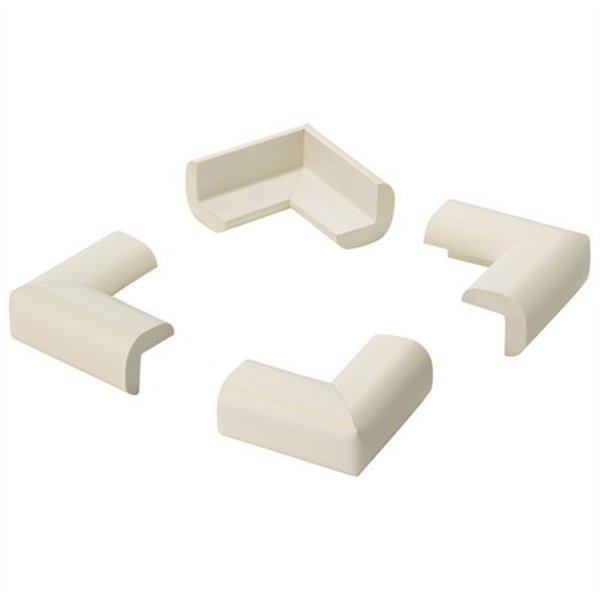 INOFIX - Protection de coin adhésive blanc par 4 en blister