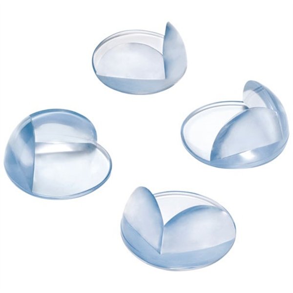 INOFIX - Protection de coin adhésive transparent par 4 en blister
