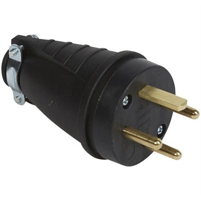 LEGRAND - Fiche mâle 3P+T 20A 380V caoutchouc vrac