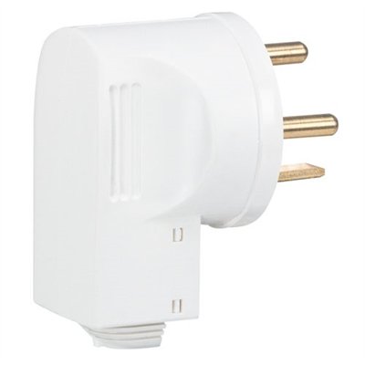 LEGRAND - Fiche mâle 3p+t 20a coudée blanc vrac